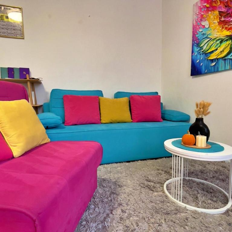 Sarajevo Main Street Residence - Apartman sa 2 Spavaće Sobe i Balkonom - 20