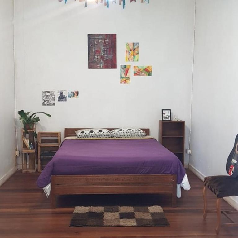 Habitación en casa palmera Valparaiso - Double Room with Shared Bathroom - 1