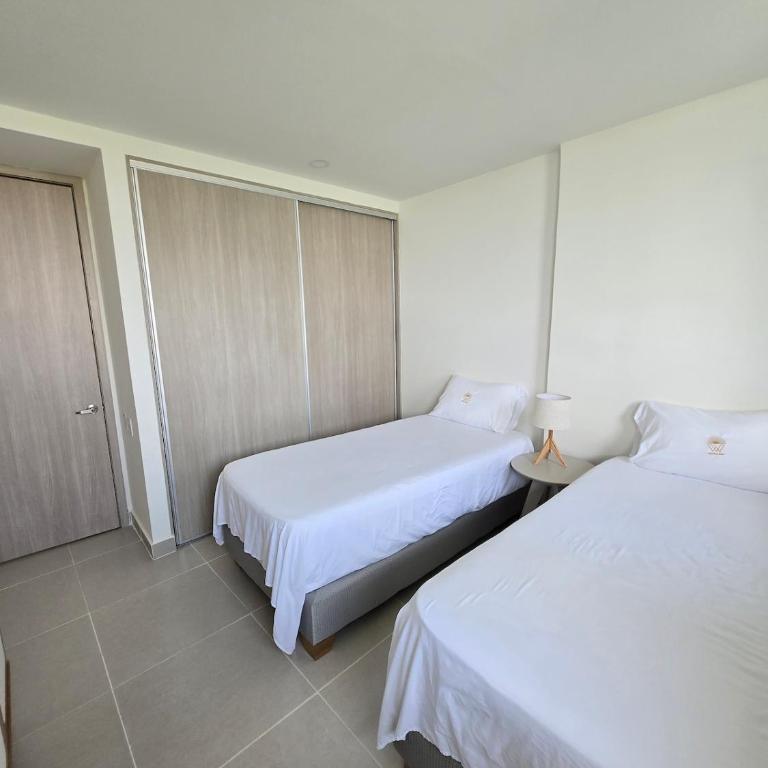 Estilo y confort en cartagena, a pasos del mar - Two-Bedroom Apartment - 16