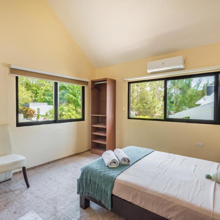 Casa Sirena - Habitaciones a orilla de la Laguna y Cenote Esmeralda - Double Room with Garden View - 2