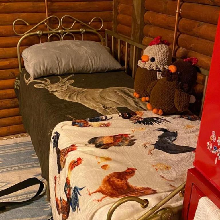 Cabaña de lujo con silla montura, Caballo Dorado - Chalet de 1 dormitorio - 24