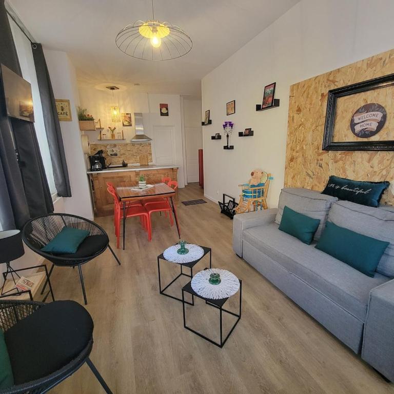 Le plein centre rez de chaussee au cœur de Calais - Appartement 2 Chambres - 1