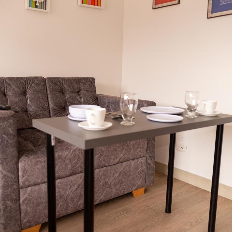 Loft Moderno con Vista a Monserrate, Cerca a Corferias Embajada USA y CAS, Petfriendly , con Parking, Centro historico y Candelaria - Apartamento de 1 dormitorio - 43