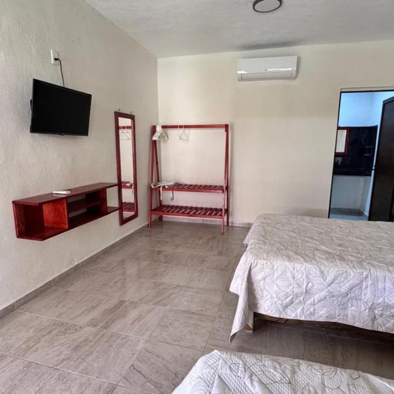 hotel villa chucum - Habitación Doble - 2 camas - 1