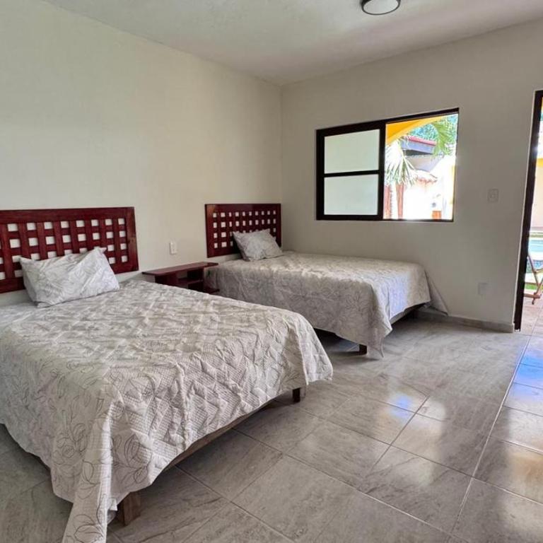 hotel villa chucum - Habitación Doble - 2 camas - 6