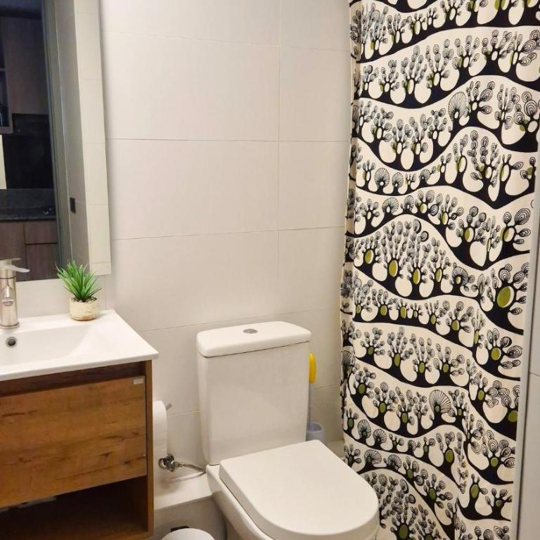 Acogedor departamento centro de Santiago - One-Bedroom Apartment - 16