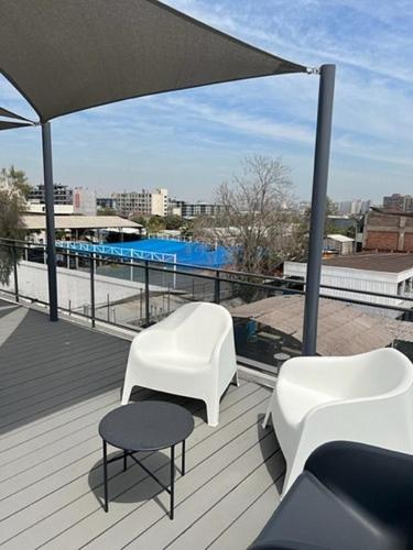 Acogedor departamento centro de Santiago - One-Bedroom Apartment - 22
