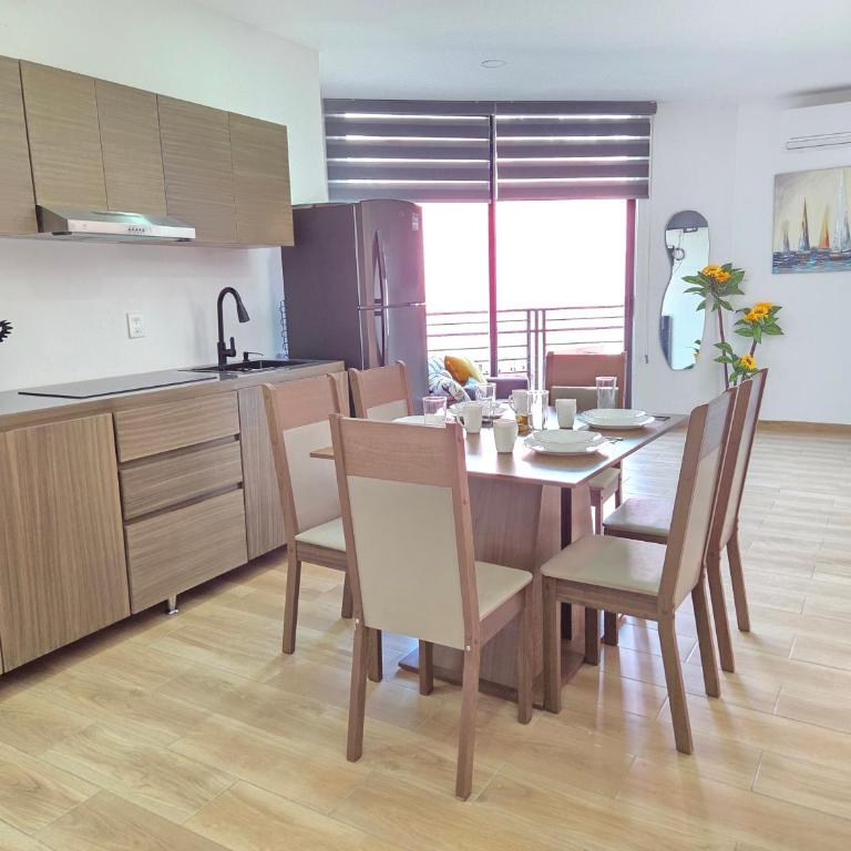 Departamento con vista al Estadio de Béisbol - One-Bedroom Apartment with Balcony - 8