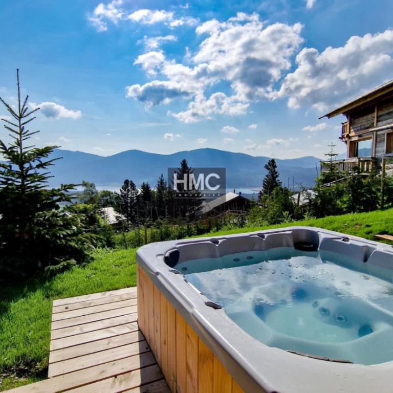 1ère Étoile vue lac jacuzzi prestation premium - Chalet - 2