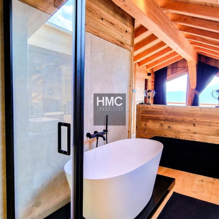 1ère Étoile vue lac jacuzzi prestation premium - Chalet - 11
