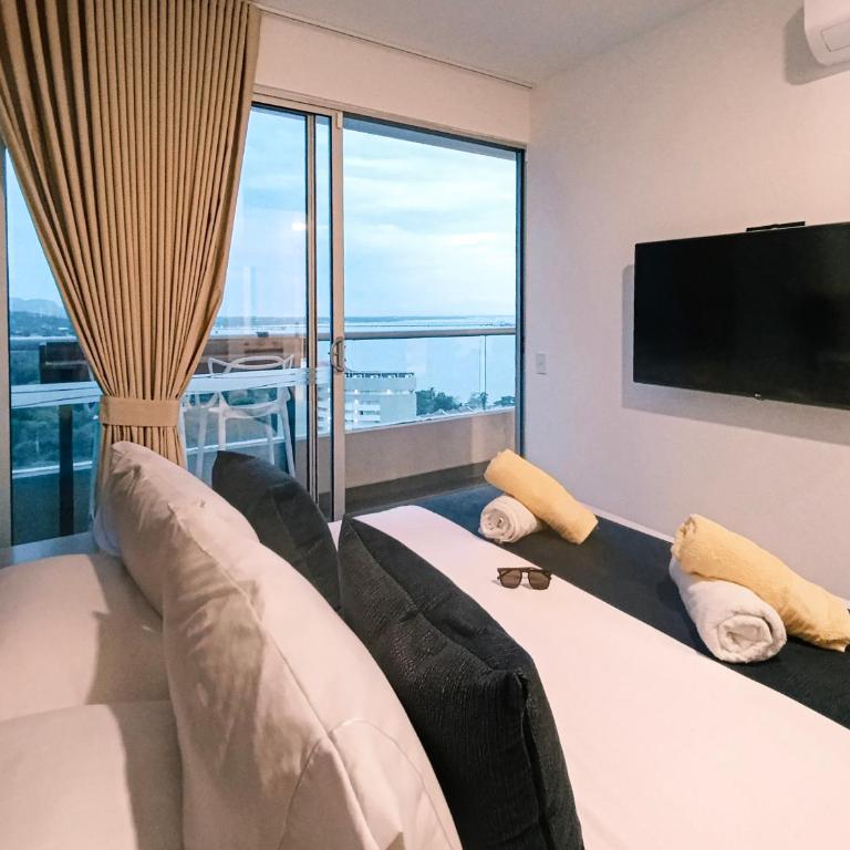 Moderno, vista al mar, AC, Wifi200MB,5Min Aeropuerto - One-Bedroom Apartment - 2