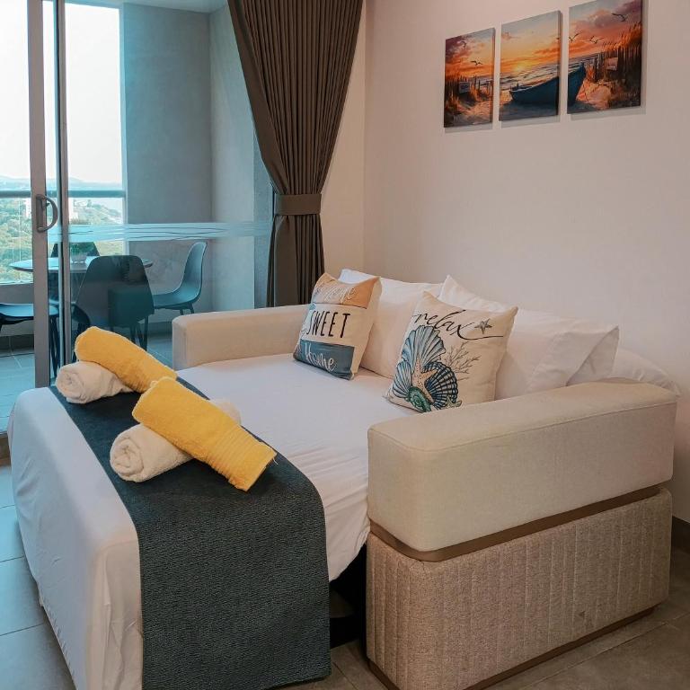Moderno, vista al mar, AC, Wifi200MB,5Min Aeropuerto - One-Bedroom Apartment - 6