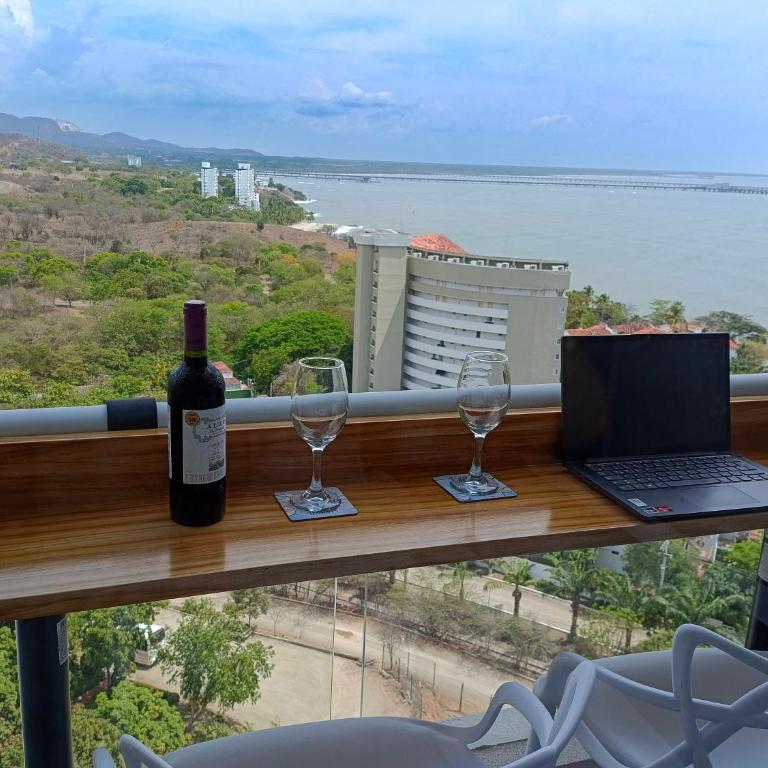 Moderno, vista al mar, AC, Wifi200MB,5Min Aeropuerto - One-Bedroom Apartment - 16