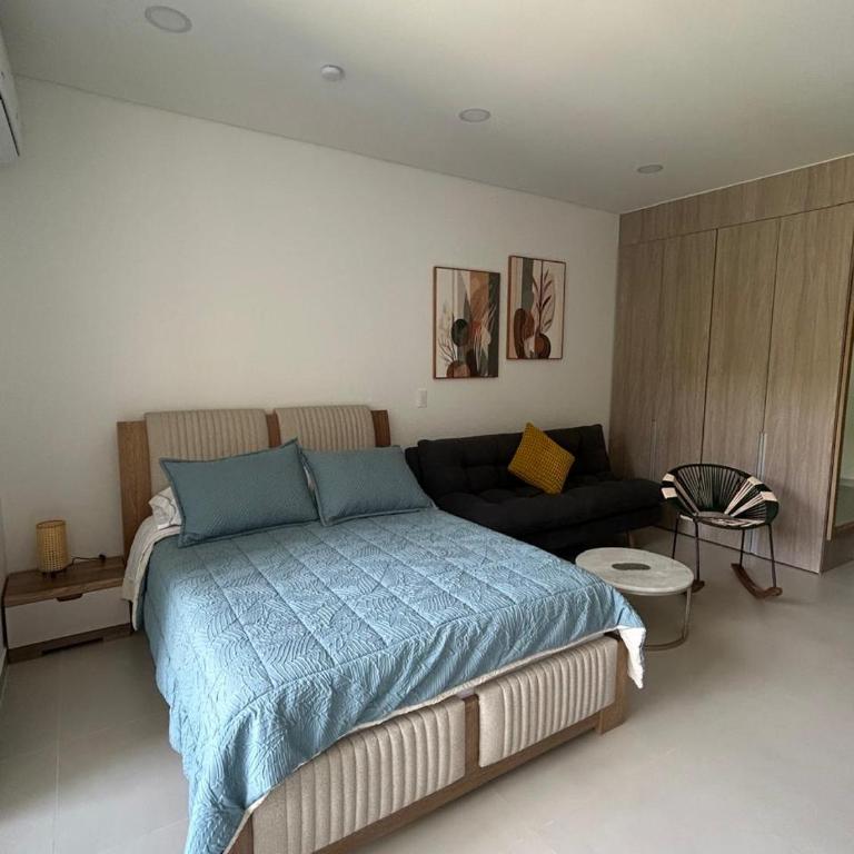 Edificio DELVENTTO- Pozos Colorados -Apartaestudio - Studio Apartment with Queen Bed - 2