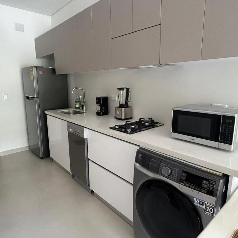 Edificio DELVENTTO- Pozos Colorados -Apartaestudio - Studio Apartment with Queen Bed - 4