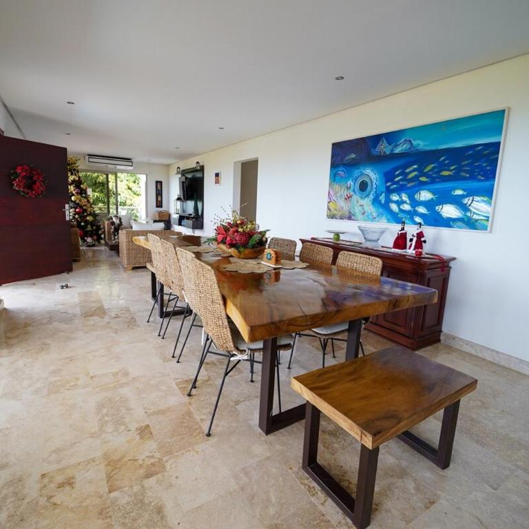 Casa Juliana vista al mar piscina y jacuzzi - Three-Bedroom House - 19