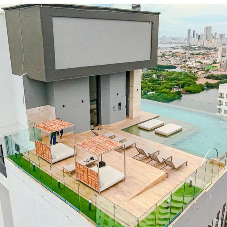 Modern Sunset Stay Cartagena - Two-Bedroom Apartment - 3
