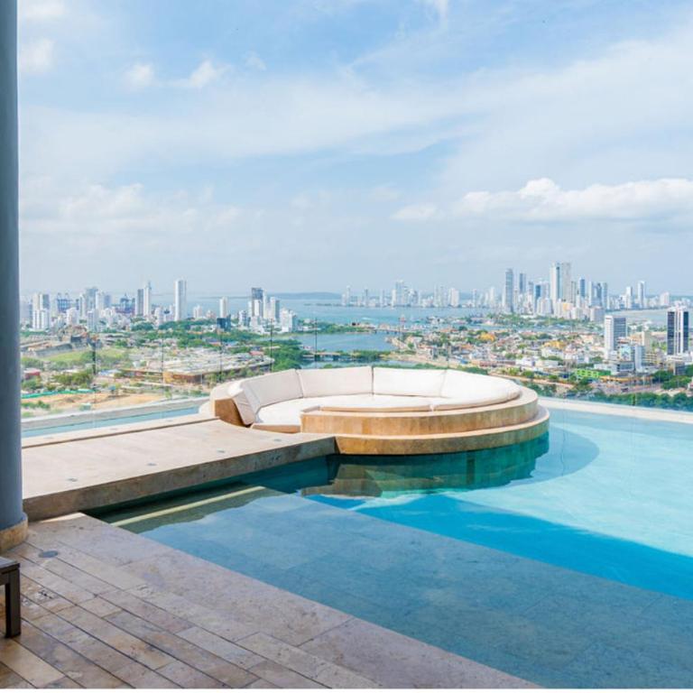Modern Sunset Stay Cartagena - Two-Bedroom Apartment - 37