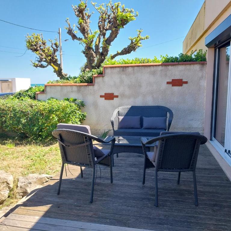 Villa T6, 10 couchages, front de mer, piscine, Saint Pierre la Mer - Maison 5 Chambres - 25
