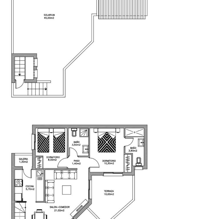Dzialeczka - Apartamento de 2 dormitorios - 56