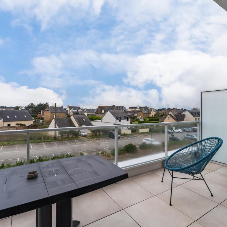 Duplex a Ploumanac'h plage de Saint-Guirec - Apartment with Balcony - 16