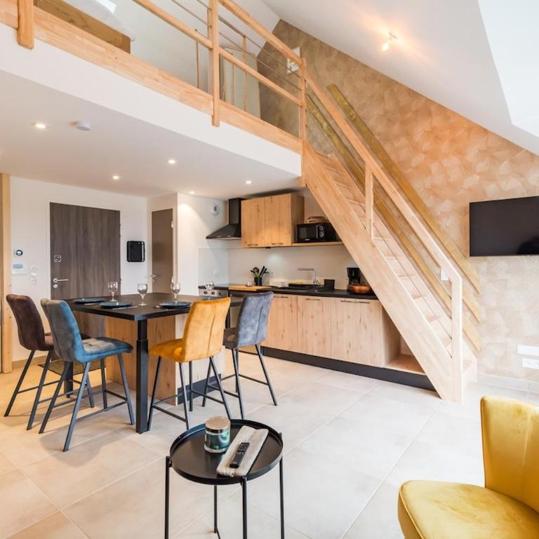 Duplex a Ploumanac'h plage de Saint-Guirec - Apartment with Balcony - 13
