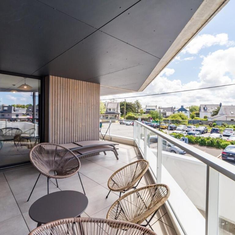 Les terrasses de Ploumanac'h 150m de la plage - Apartment mit Terrasse - 5