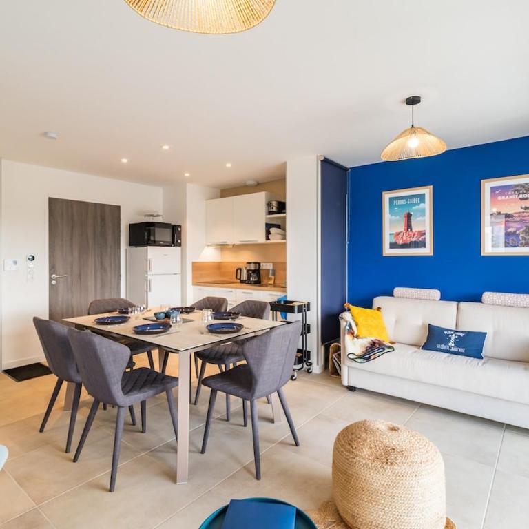 Les terrasses de Ploumanac'h 150m de la plage - Apartment mit Terrasse - 13