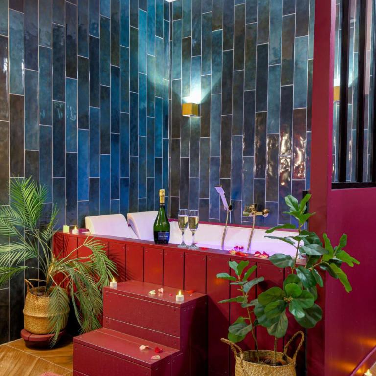Suite jacuzzi chic et romantique climatisé - Appartamento - 18