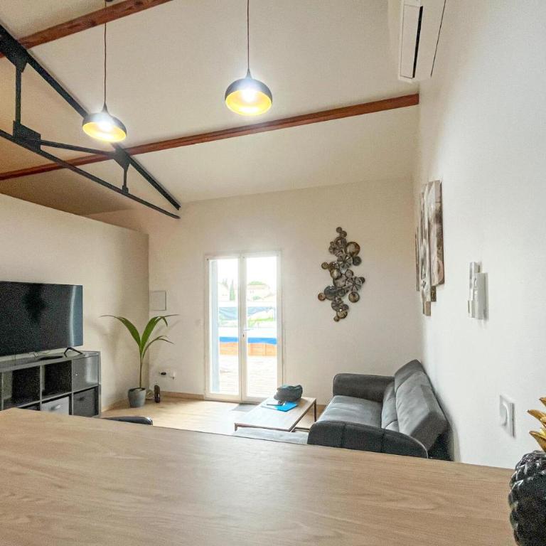 Gîte Proche Alpilles - Ferienhaus mit 1 Schlafzimmer - 3
