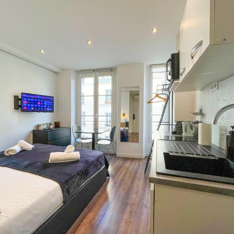 UrbanFlat 205 - Beautiful Studio in the center of Paris - Studio - 8