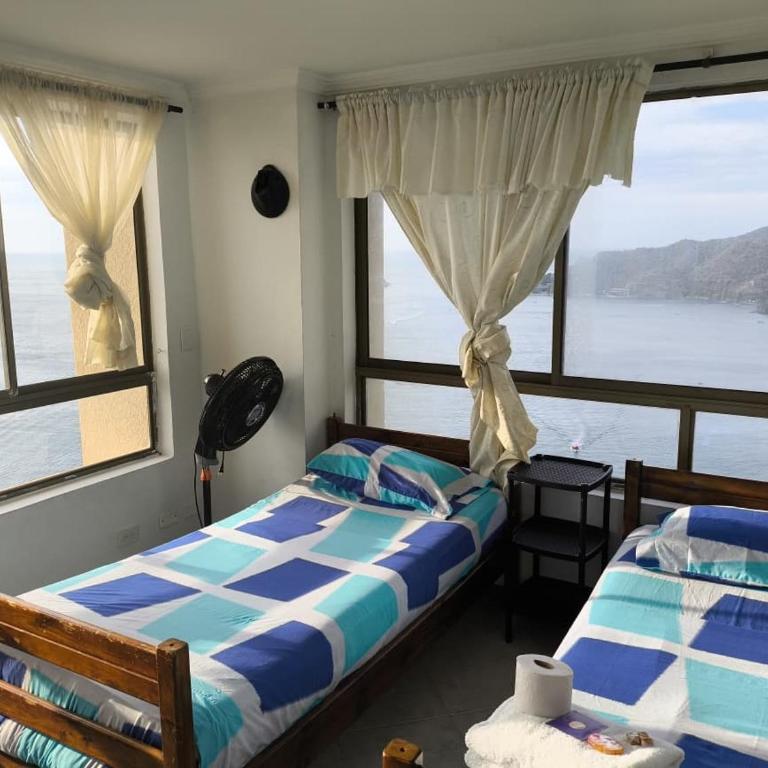 El Peñon Rodadero building - incredible view - Two-Bedroom Apartment - 31