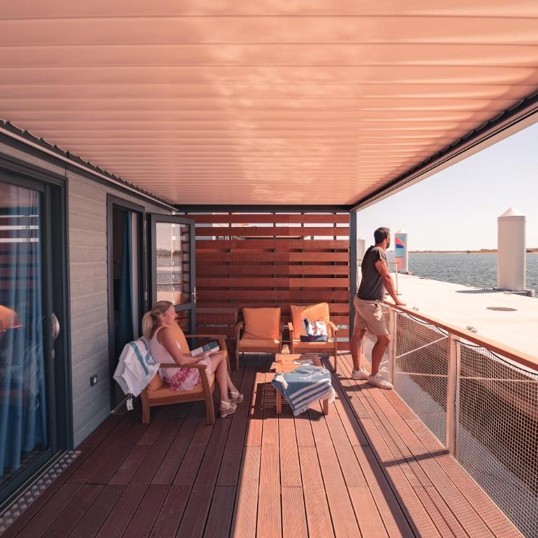 Les Ilots de Gruissan - Hébergement Bateau Lodge 1 Chambre pour 2 Personnes - Côté Grand Large - 22