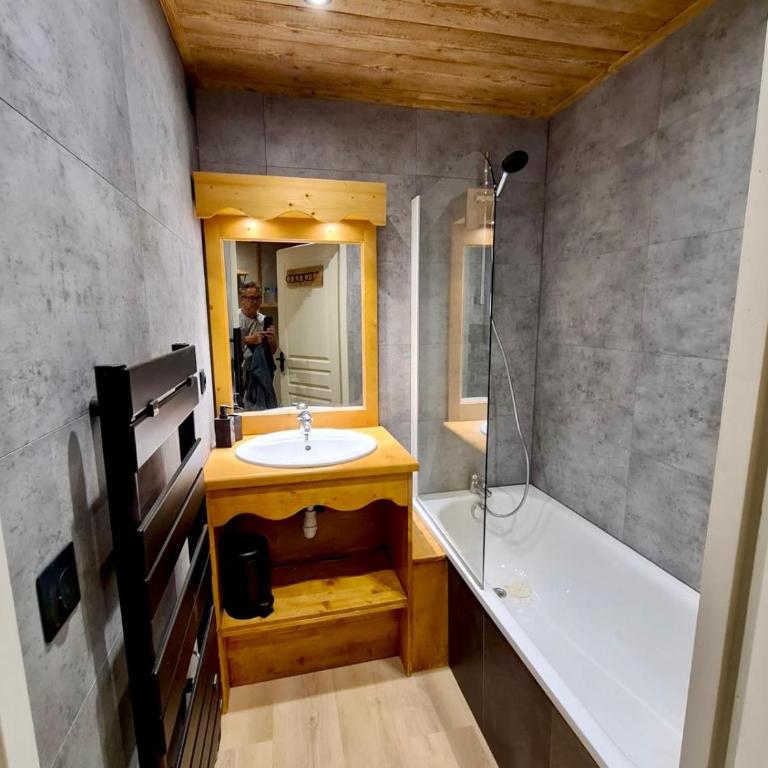 Superbe 42m2 rénové rez de pistes avec Parking à BOIS MEAN - Apartment mit 2 Schlafzimmern - 7