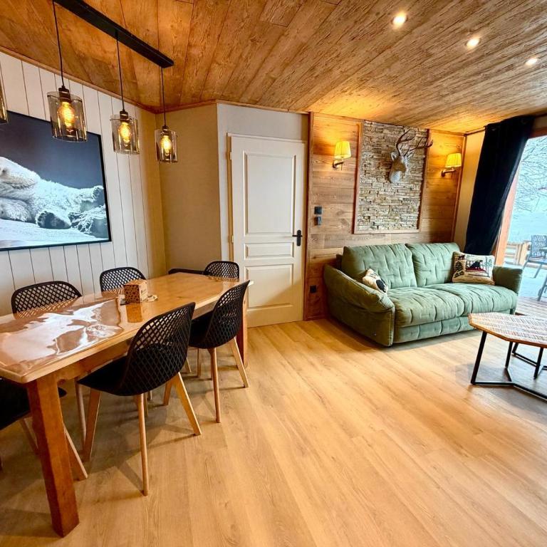 Superbe 42m2 rénové rez de pistes avec Parking à BOIS MEAN - Apartment mit 2 Schlafzimmern - 11
