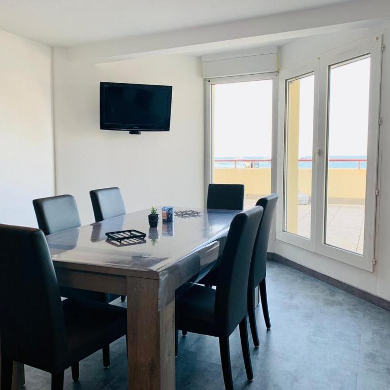 Grande terrasse vue sur la plage de Trestraou - Apartment with Sea View - 12