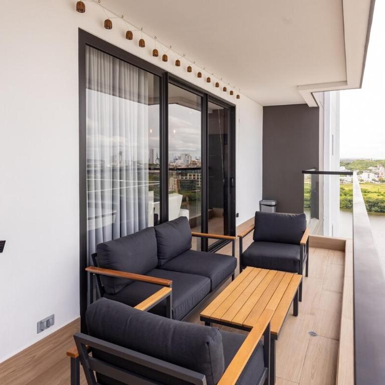 Loft cercano al Centro Histórico-Cartagena - One-Bedroom Apartment with Balcony - 6
