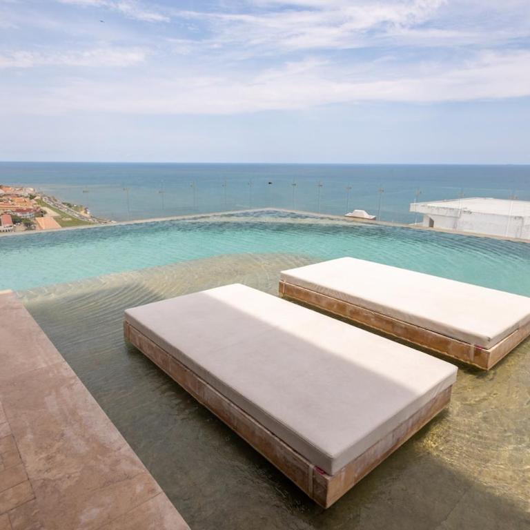 Loft cercano al Centro Histórico-Cartagena - One-Bedroom Apartment with Balcony - 10