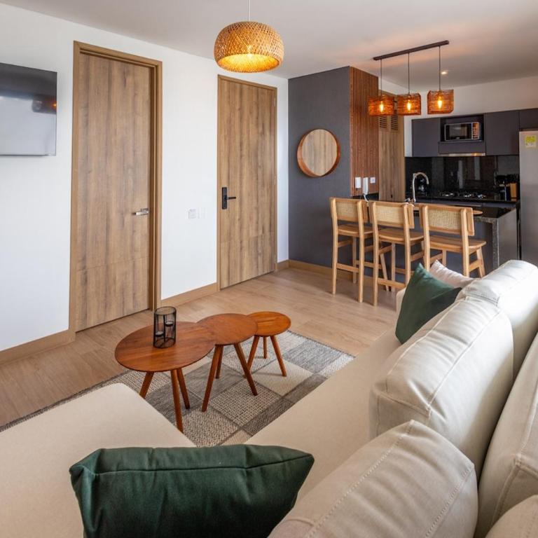 Loft cercano al Centro Histórico-Cartagena - One-Bedroom Apartment with Balcony - 13