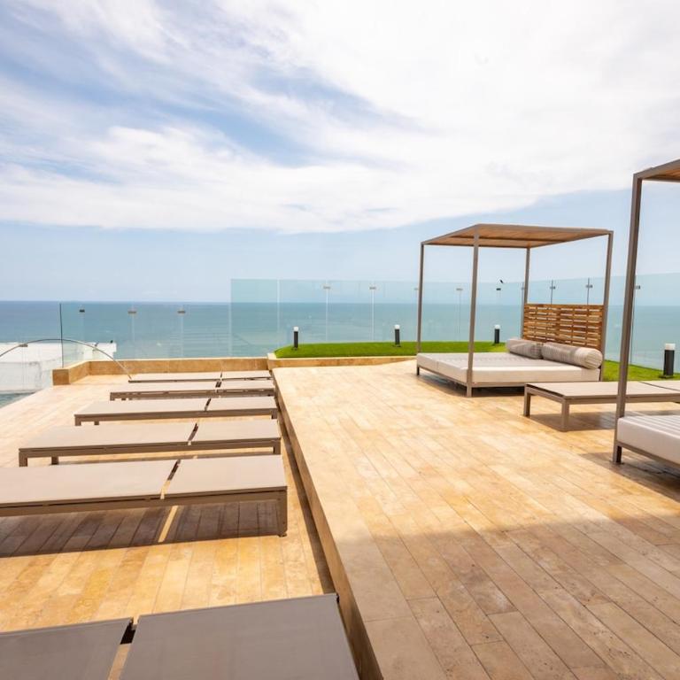 Loft cercano al Centro Histórico-Cartagena - One-Bedroom Apartment with Balcony - 17