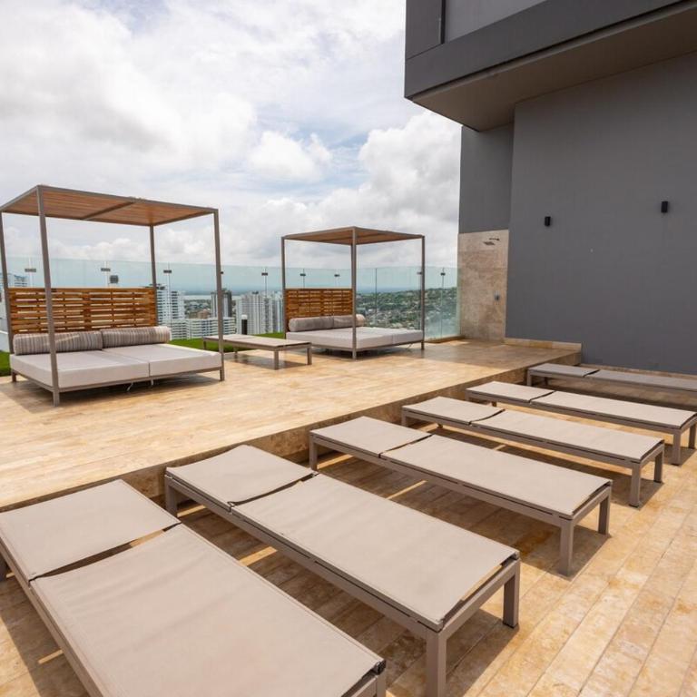 Loft cercano al Centro Histórico-Cartagena - One-Bedroom Apartment with Balcony - 27