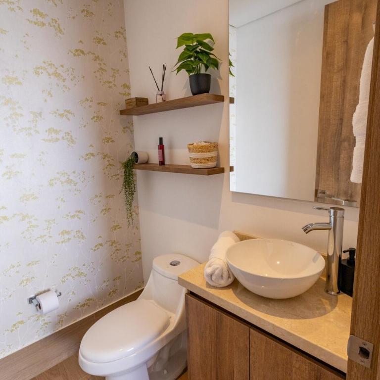 Loft cercano al Centro Histórico-Cartagena - One-Bedroom Apartment with Balcony - 31