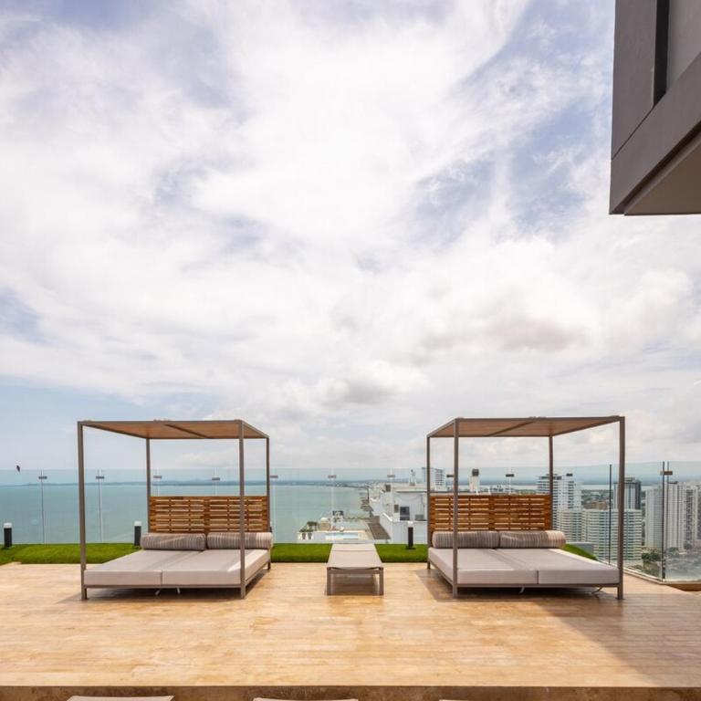 Loft cercano al Centro Histórico-Cartagena - One-Bedroom Apartment with Balcony - 67