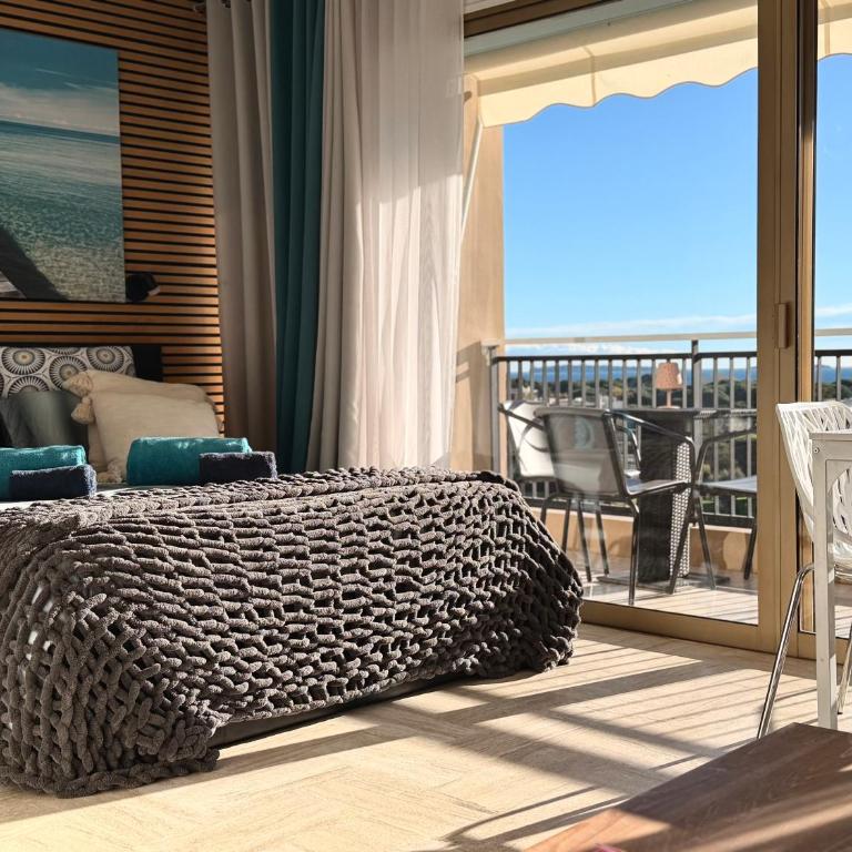 My Resid Appart Divina Cannes Marina vue mer - Studio mit Meerblick - 6