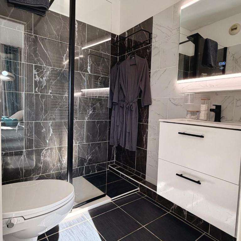 My Resid Appart Divina Cannes Marina vue mer - Studio mit Meerblick - 8