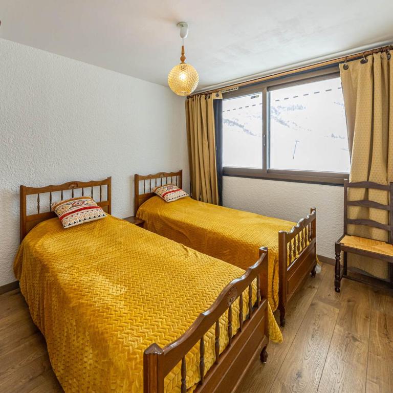 Appart 8 pers au pied des pistes, balcon sud, centre-station - Apartment mit 2 Schlafzimmern - 3