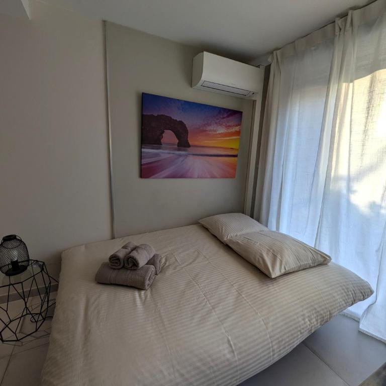 L'Oasis - T2 avec jardin - Piscine - Clim - Parking & Plage à 200m - Appartement 1 Chambre - 29