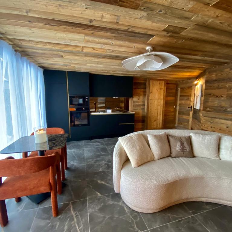 Le 1850 Lodge - Appartement 1 Chambre avec Balcon et Vue sur les Montagnes - 11