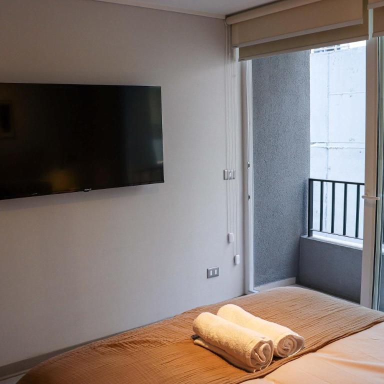 HOM I Nuevo y Moderno Studio 2PAX en Santiago - Estudio - 7