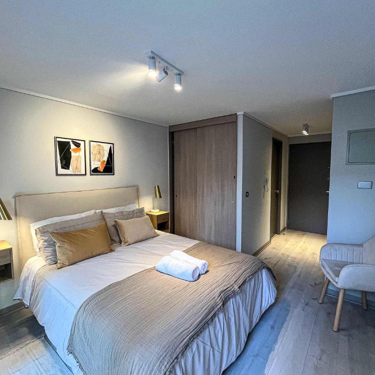 HOM I Nuevo y Moderno Studio 2PAX en Santiago - Estudio - 3